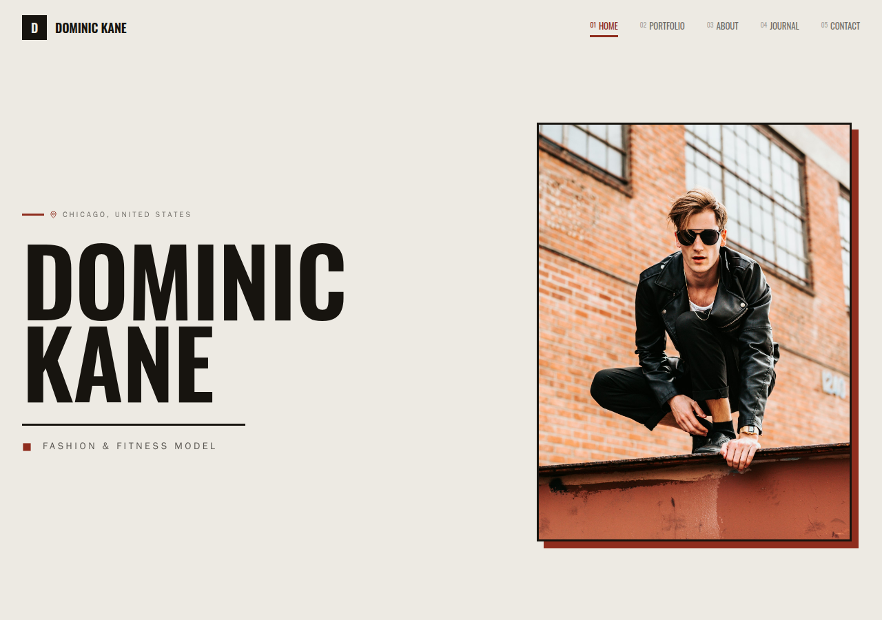 Preview of the Atlas template