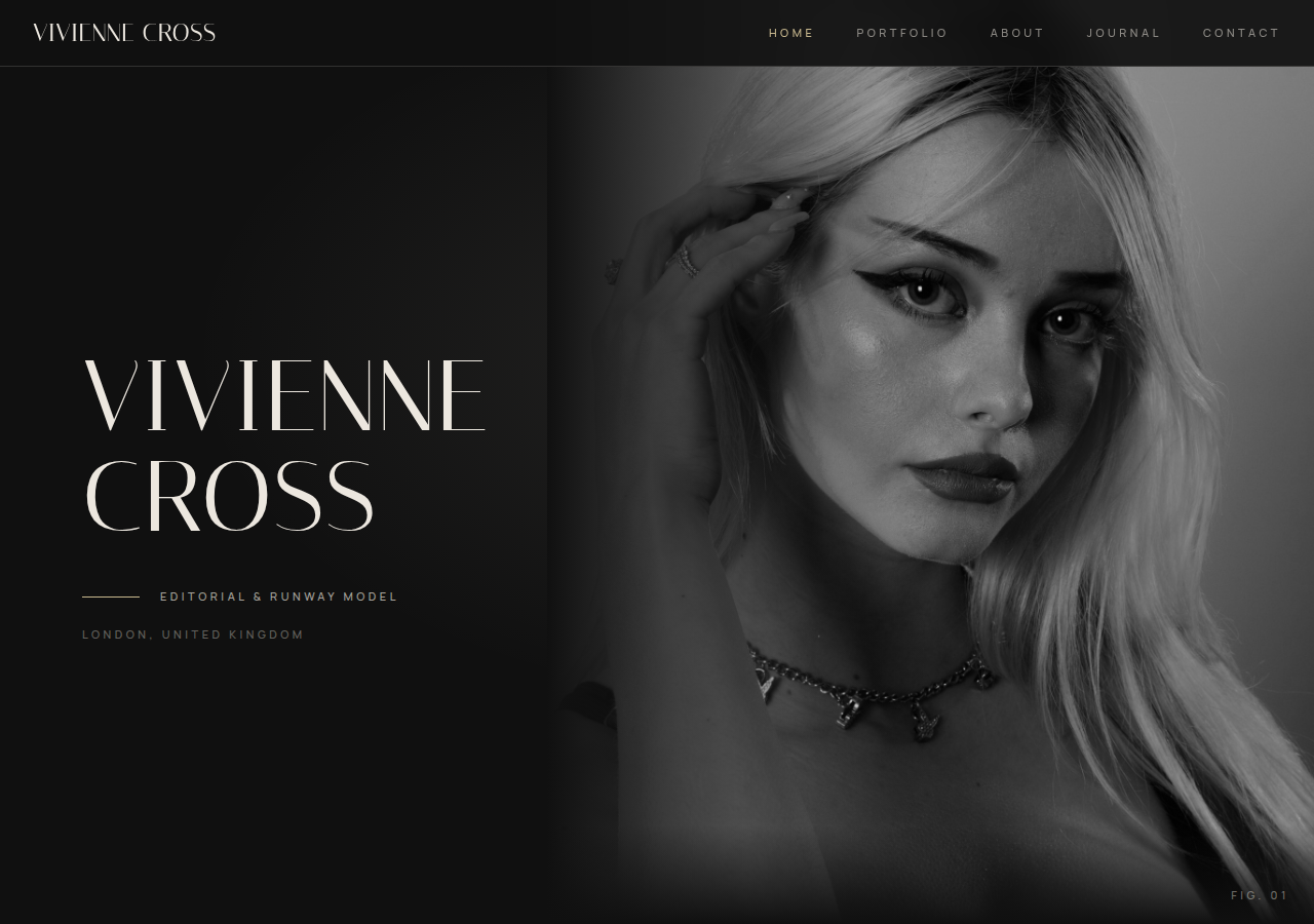 Preview of the Noir template
